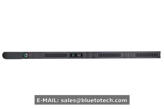 160A Smart Metered Power Distribution Unit with Per Outlet Monitoring and SNMP Remote Switching for 24 x C19 Outlets
